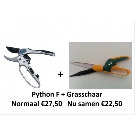 ACTIE! Python F + grasschaar