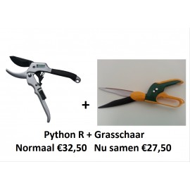 ACTIE! Python R + grasschaar