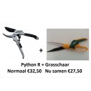 APRIL ACTIE! Python R + grasschaar